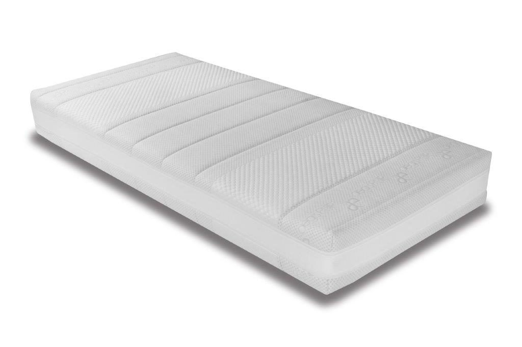 matras met pocketvering en koudschuim