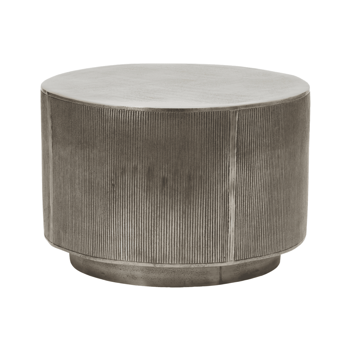 House Doctor Bijzettafel Rota Zilver Hoogte 35 cm